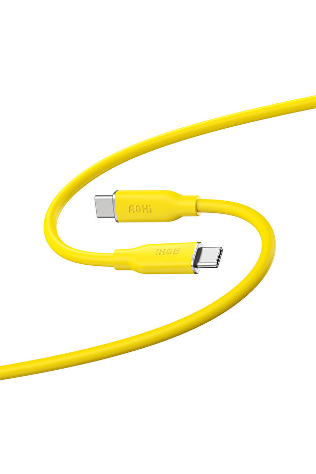 Silky Type-C to Type-C 1m PD 3.1 480Mbps 140W Süper Hızlı Şarj/Data Kablosu Seti 3'lü - 3