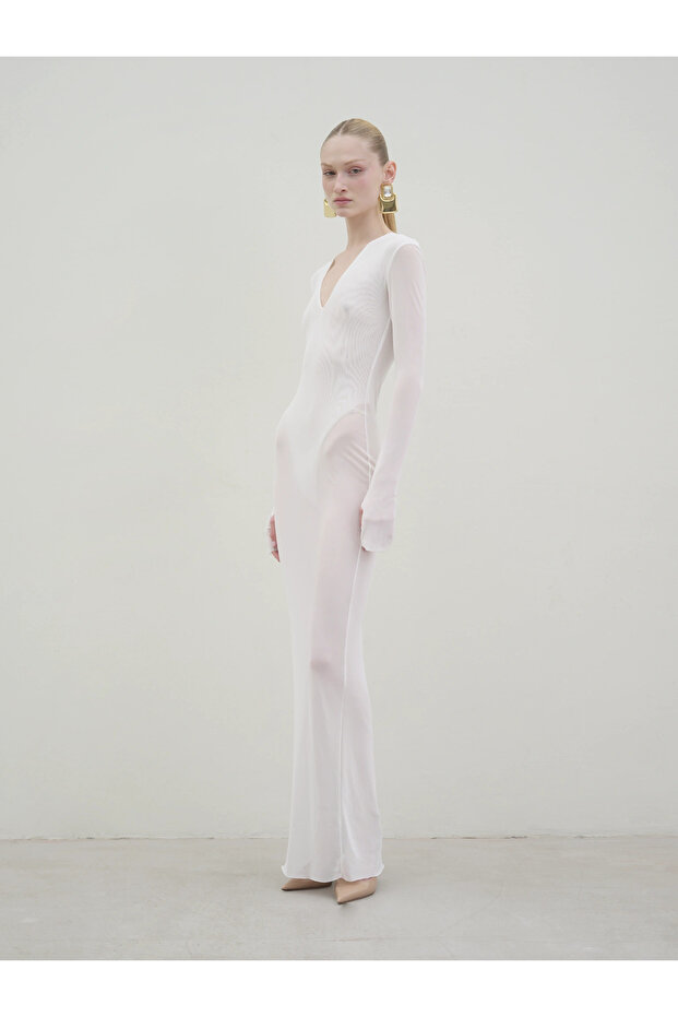 Celyra Bodysuit Elbise - 2