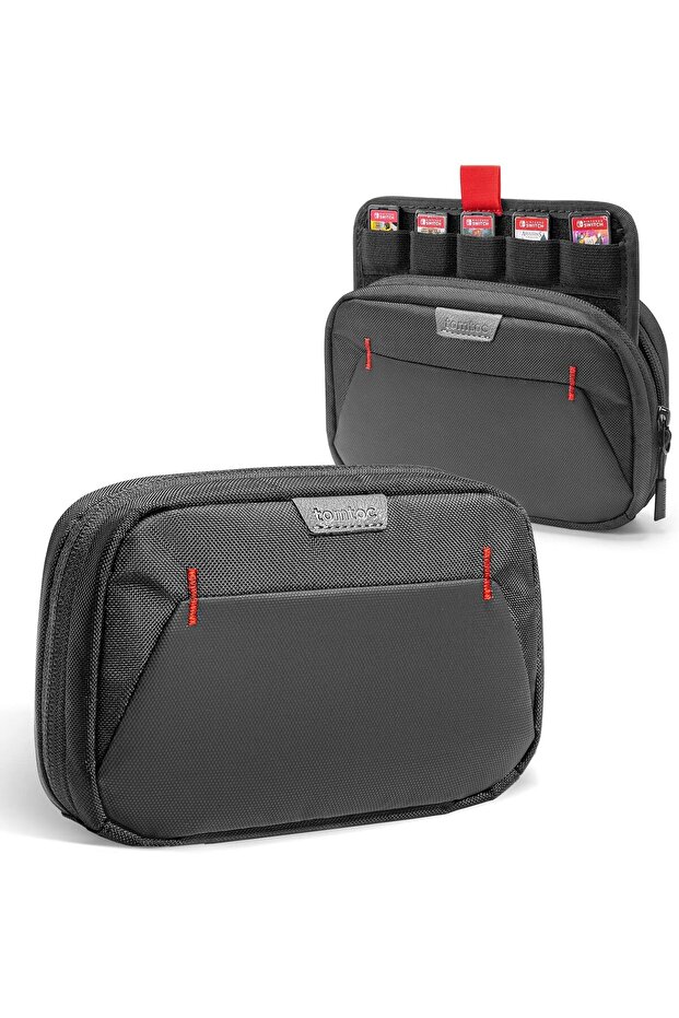 Switch Game Bag with 2 Cardboards (40 Cartridge Slots) for Nintendo Switch (OLED/Lite) Game C - 1