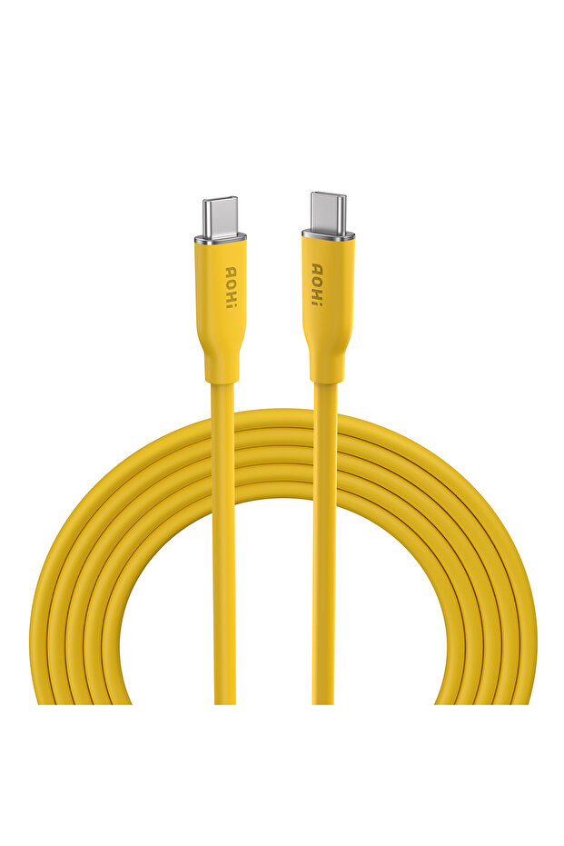 Silky Type-C to Type-C 1m PD 3.1 480Mbps 140W Süper Hızlı Şarj/Data Kablosu Seti 3'lü - 2