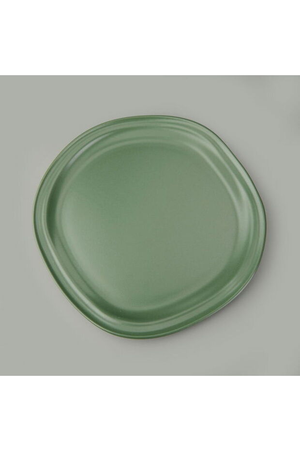 Kitchen Bloom Servis Tabağı - Yeşil - 29 cm - 1