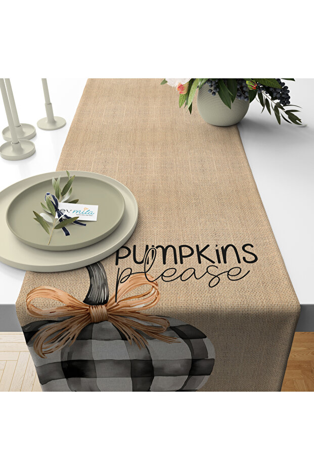 Sonbahar Desenli Runner Modeli - 2