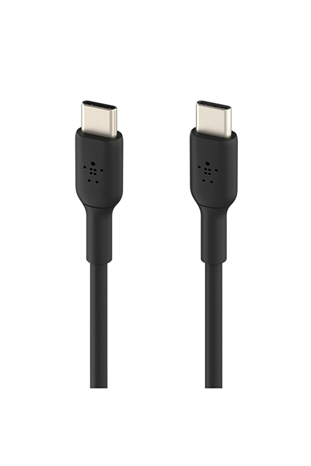 كابل Boost Charge USB-C - USB-C - بطول 1 متر، أسود، CAB00