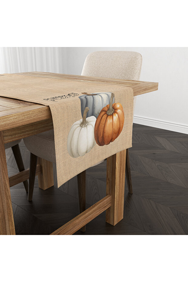 Sonbahar Desenli Runner Modeli - 2