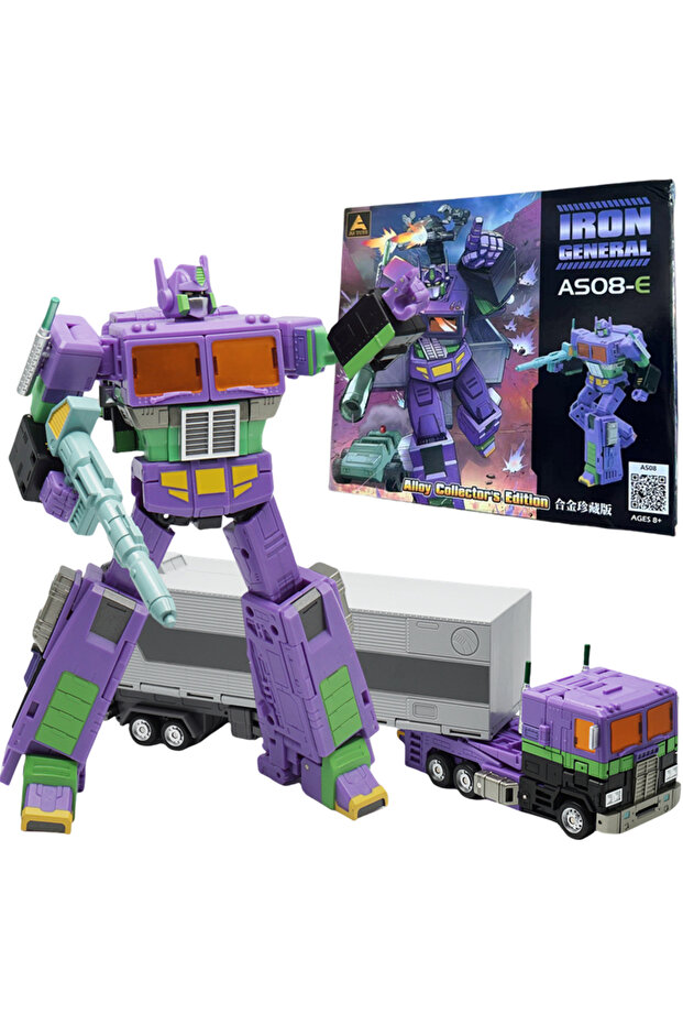 BOX (In Stock)Transformation AS Optimus Prime AS08E EVA Version C-level Truck Head Container Command - 1