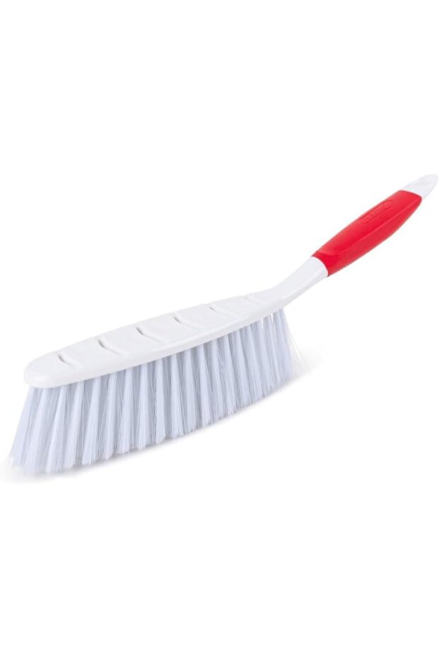 LiAo L19012 Multipurpose Cleaning Brush, 45cm Long Handle, Red/White – Durable & Versatile