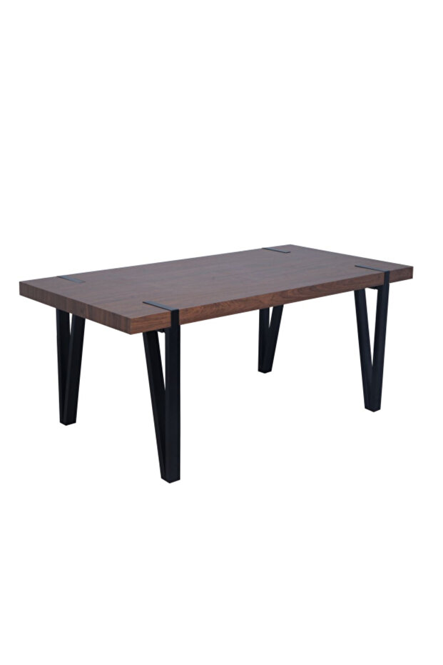 Elegant and Modern Design MDF Rectangular Dining Table - 4