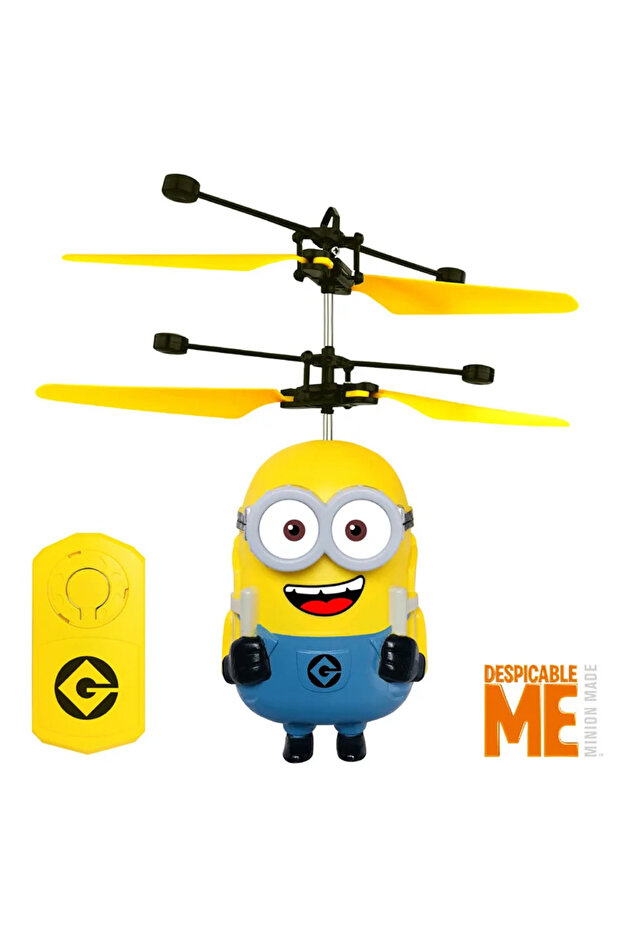 Minion Remote Contrl Spot The Minions Hovering Airplane Rechargeable Induction Flyer Remote Control - 1