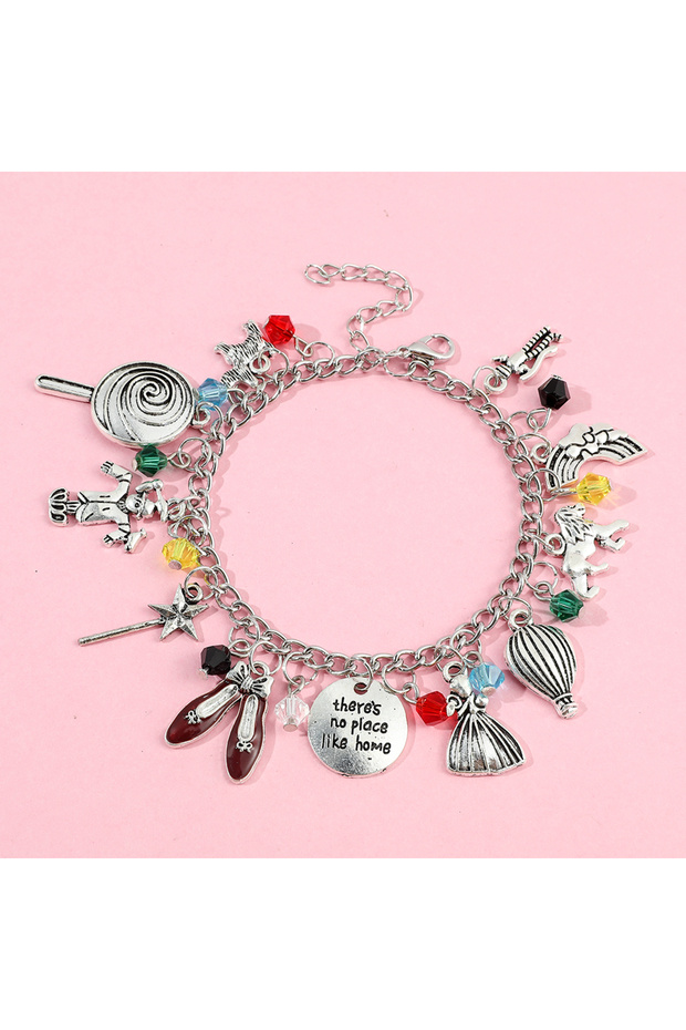 Charms Bracelet The Wizard of OZ Bracelets for Women Bracelet in Chain Pendants Vintage Acces
