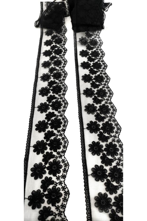 حافة نموذج زهرة نمط البوليستر جبر الدانتيل - 5