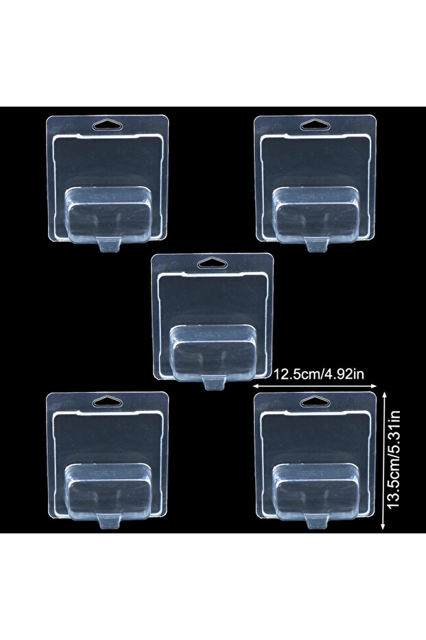 A1 5Pcs/Set Car Toy Display Case Transparent Hotwheels Protective Shell Boulevard Team Transport Mod - 1