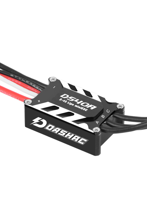 وحدة تحكم إلكترونية DashRC AM32 40A بدون فرشاة مقاومة للماء Micro ESC BEC 5V 2A لـ 1/18 1/24 RC Crawlers TRX4M SCX2...