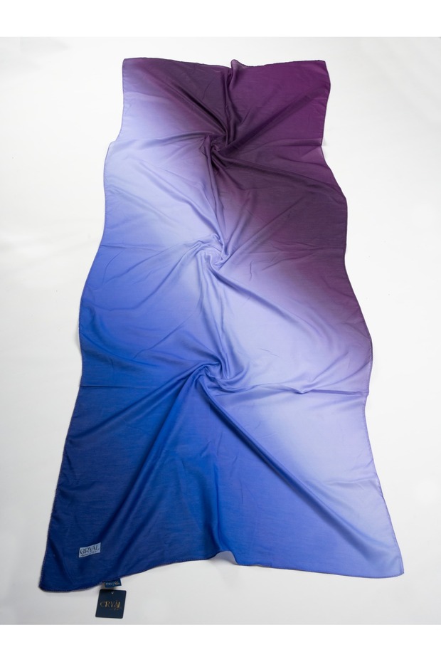 شال ناعم متدرج الألوان - 1