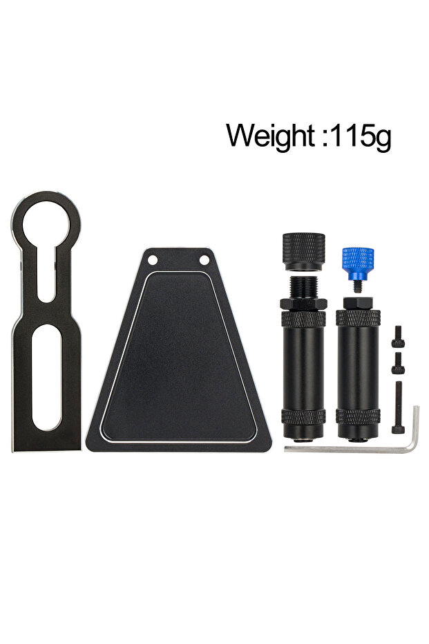 Black CNC Aluminum Hex Wheel Tire Balancer Tool 12MM 17MM Hub Dynamic Balance Stand for 1/10 1/8 RC