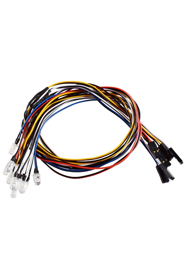 وحدة تحكم في الإضاءة المحاكاة DUMBORC FZD مزودة بـ 12 نظام LED لشاحنة نموذج سيارة الانجراف RC 1/10 1/8
