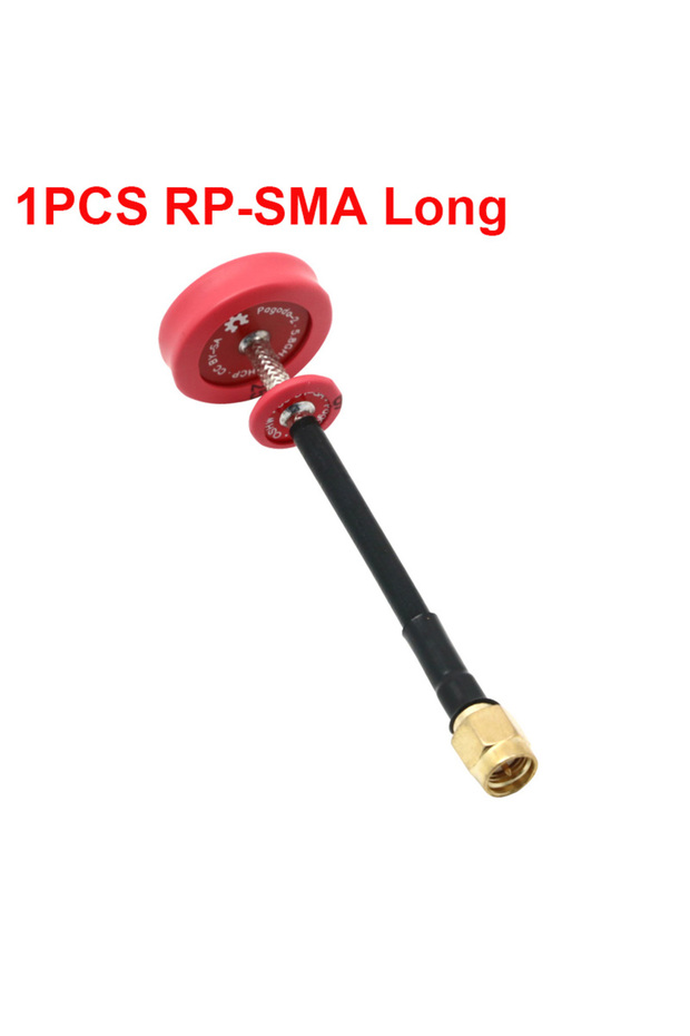 Red 80CM Pin Pagoda 2 / Triple Feed Patch 5.8G 5dBi 50W Omnidirectional Omni FPV Flat Panel Pagoda A - 1