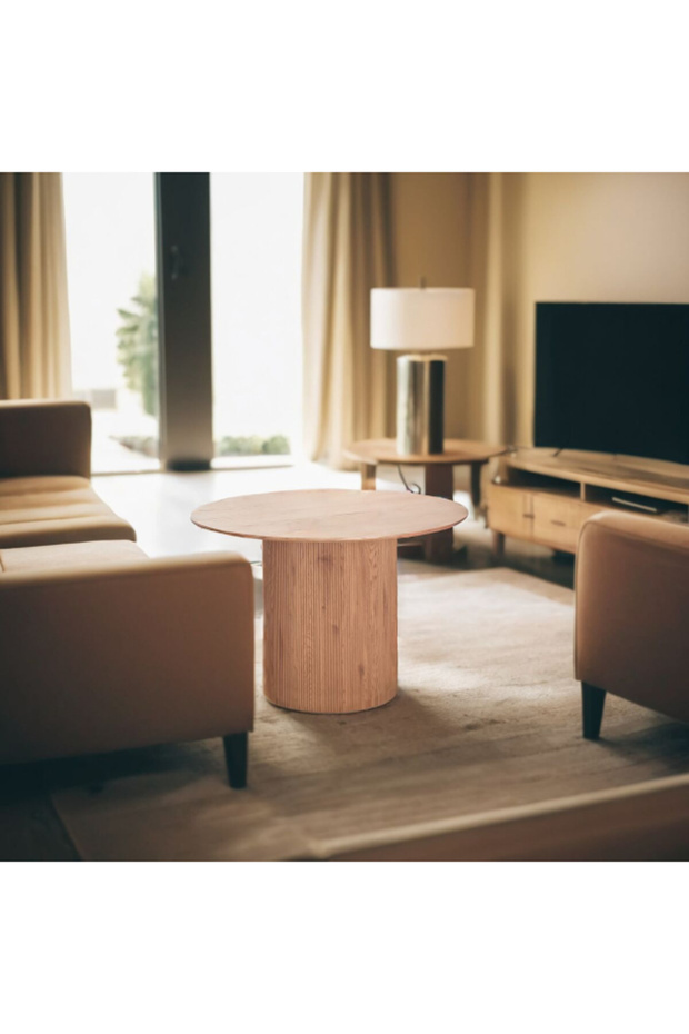 Elegant and Modern Design Round Dining Table - 1