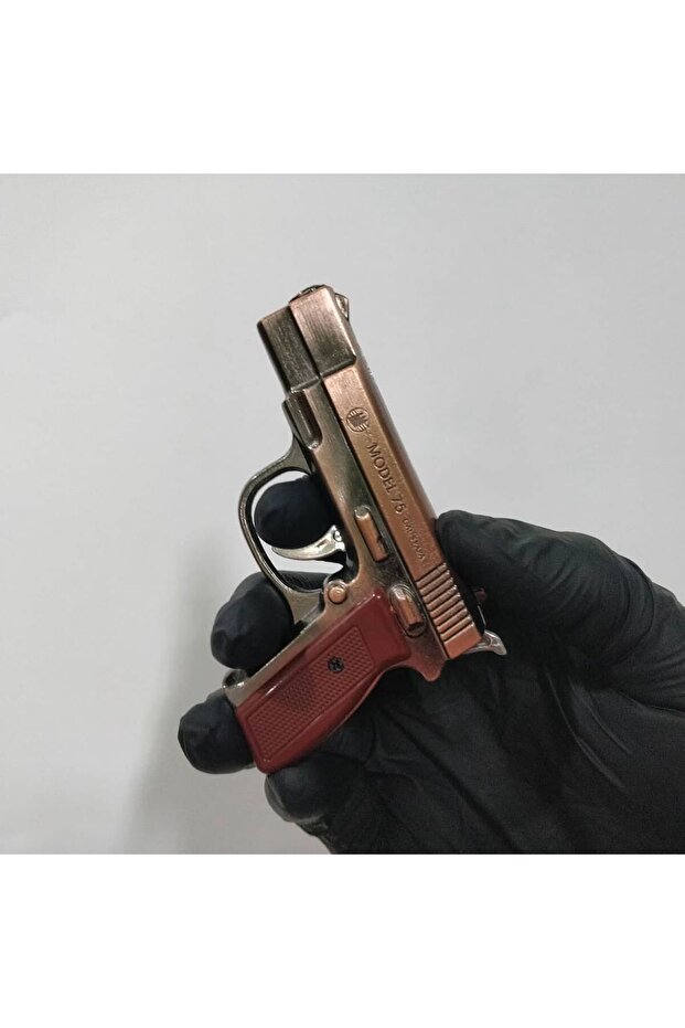 Silah Şeklinde Çakmak Fenerli Hediyelik Çakmak - 2