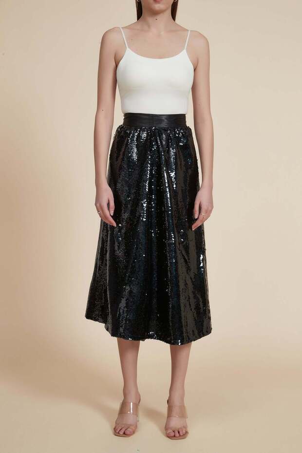 تنورة ميدي سادة - 1