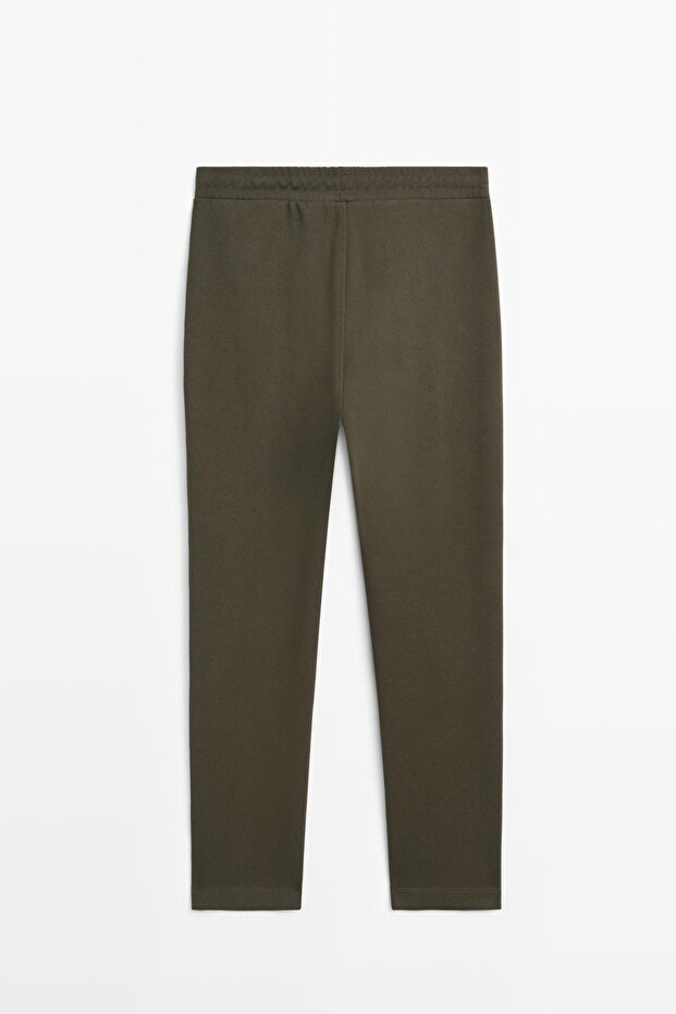 Elastik belli jogger pantolon - 8