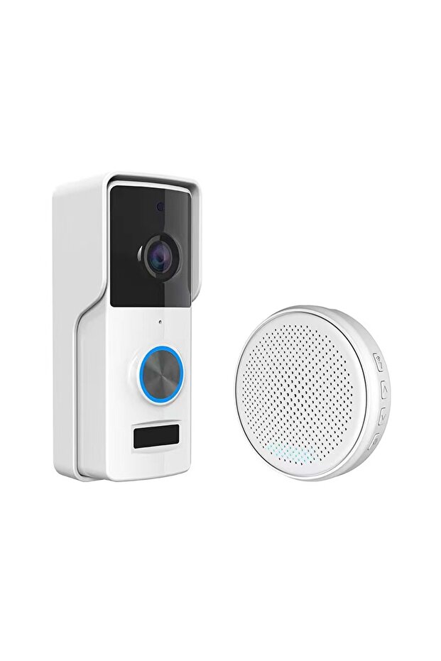 WİFİ PİL AKILLI KAPI ZİLİ (İNTERKOM) TUYA-SMART-LİFE (E46)