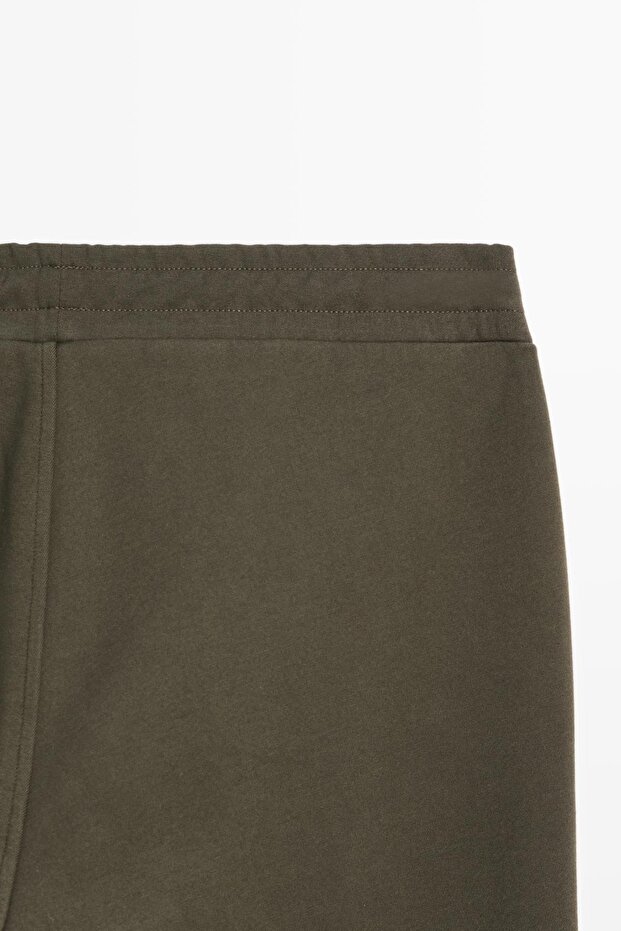 Elastik belli jogger pantolon - 7