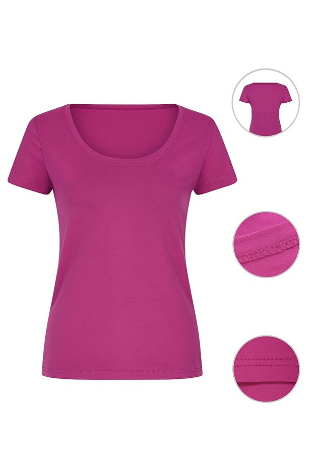 Kadın Basic Body – Mor - 1