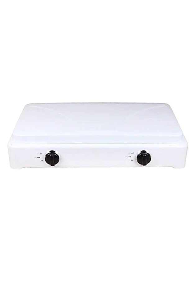 موقد غاز ذو شعلتين مثالي للاستخدام المنزلي والتخييم - 5