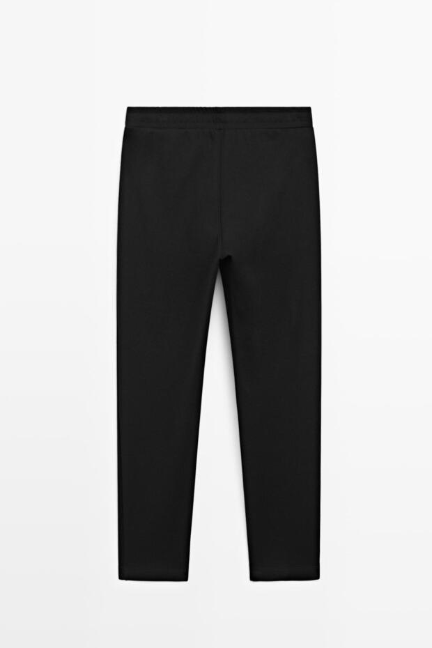 Pamuk karışımlı jogger pantolon - 4