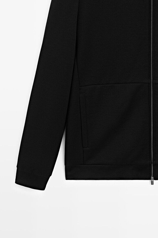 Ayarlanabilir kapüşonlu jogger ceket - 7