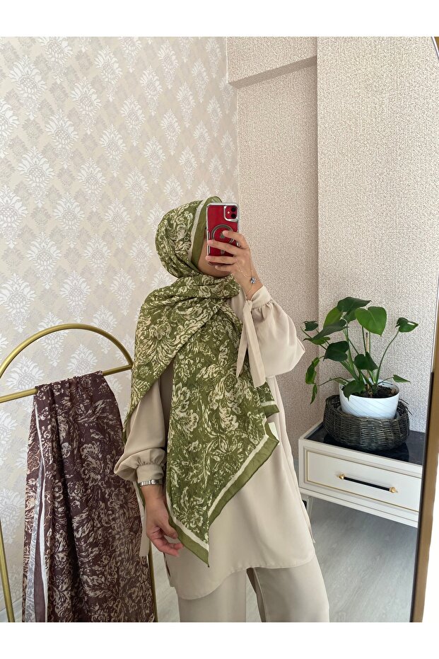 premium bambu kraş şal - 4