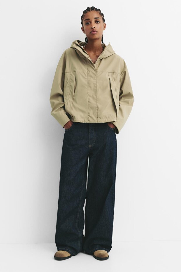 Kısa kapüşonlu yağmurluk - 3