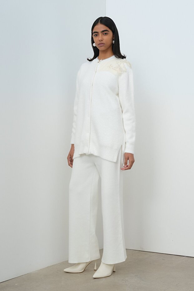 Speciale Angora Hırka Ekru - 6