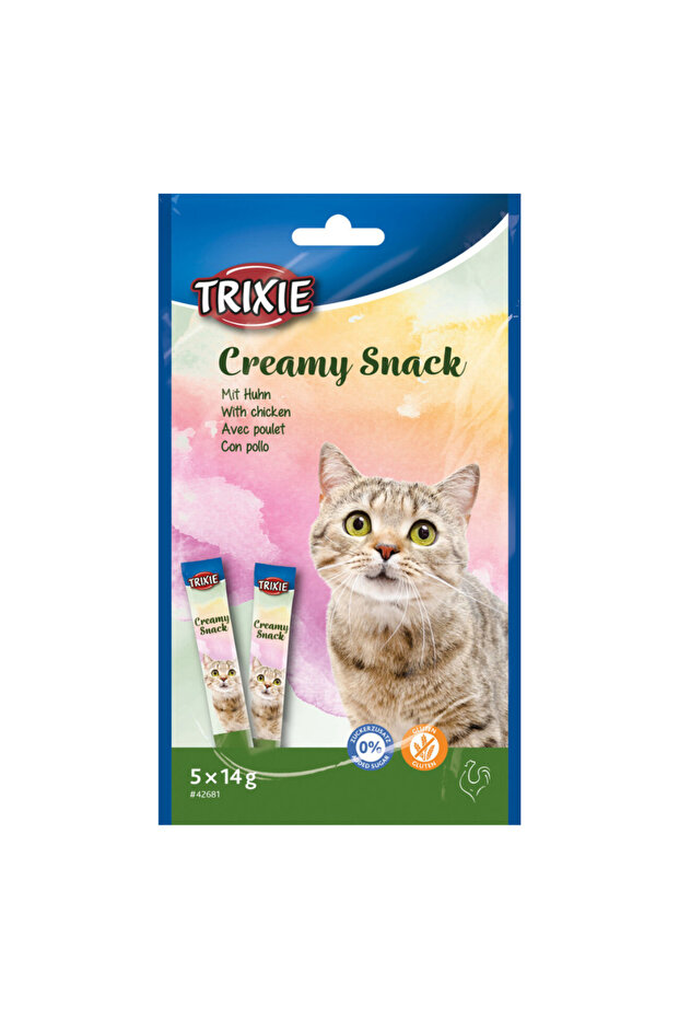 Creamy Snack with Chicken Cat Treats 5X14G