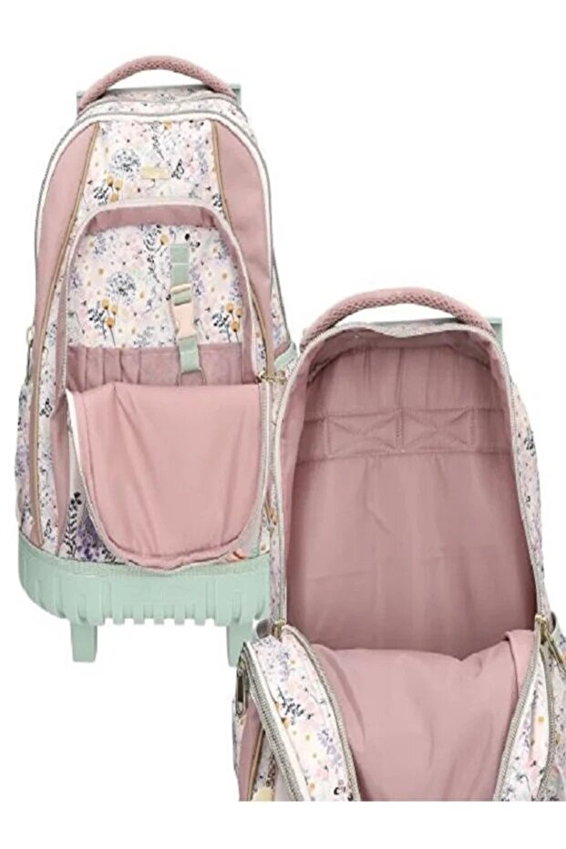 Girl's Wheeled Backpack with Pull Rod 413305 - 7