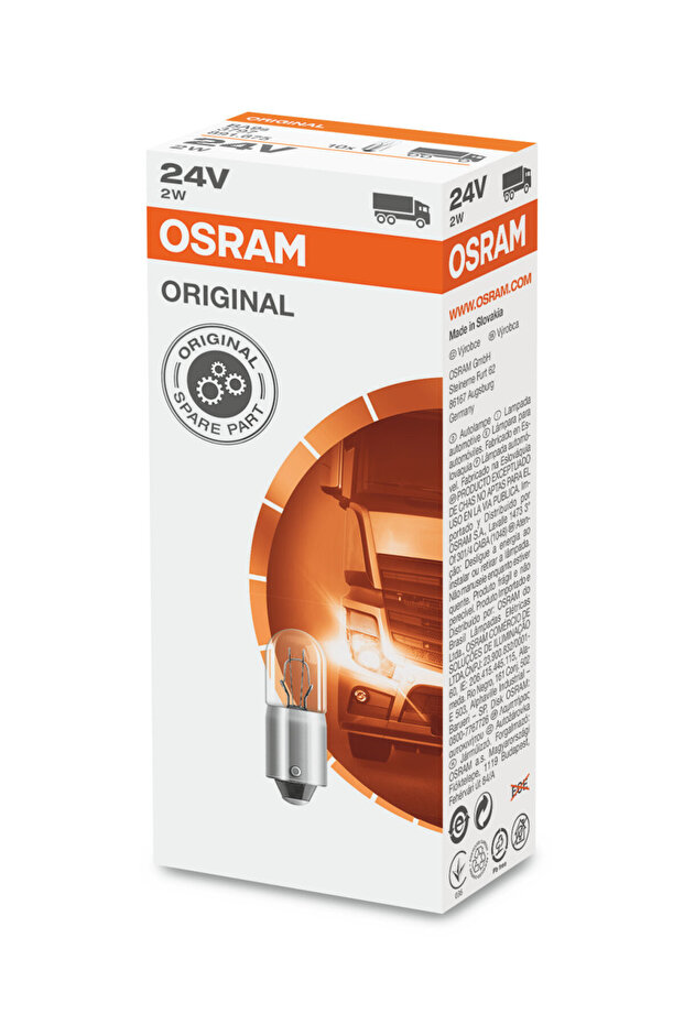Bec Original 2W 24V BA9s - 2
