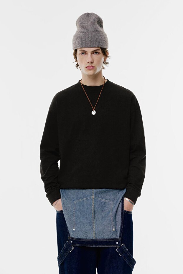 Uzun kollu tişört - 6