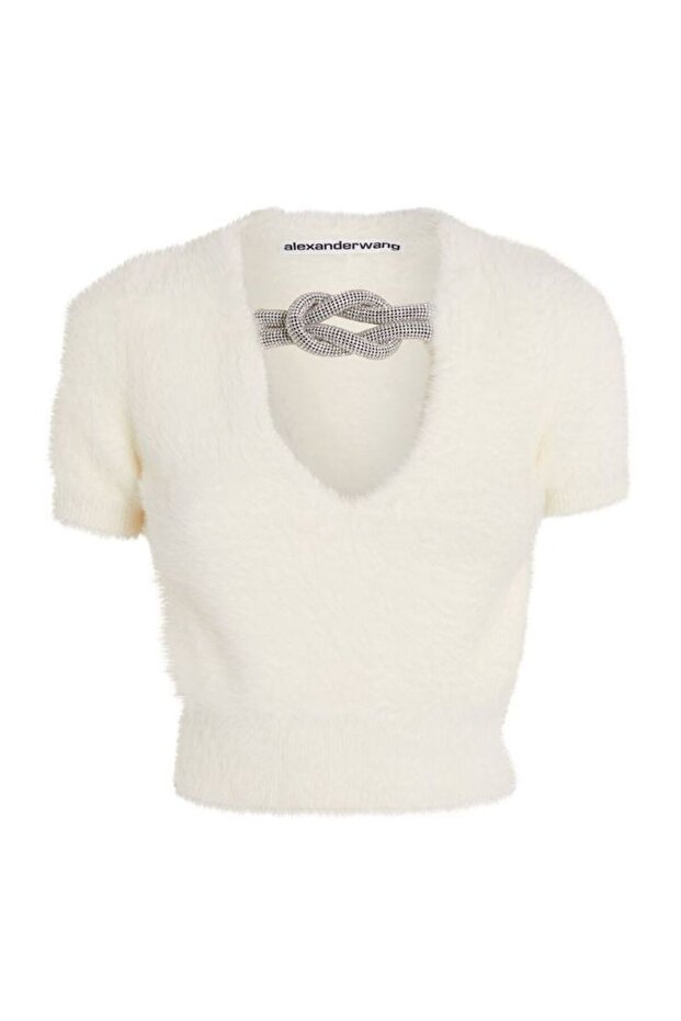 KOLYE DETAYLI ŞIK BLUZ - 3