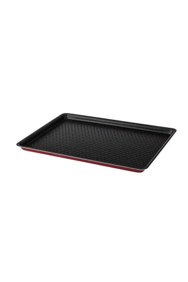 Rectangular cookie baking tray with non-stick coating, 40 x 30 cm - 1