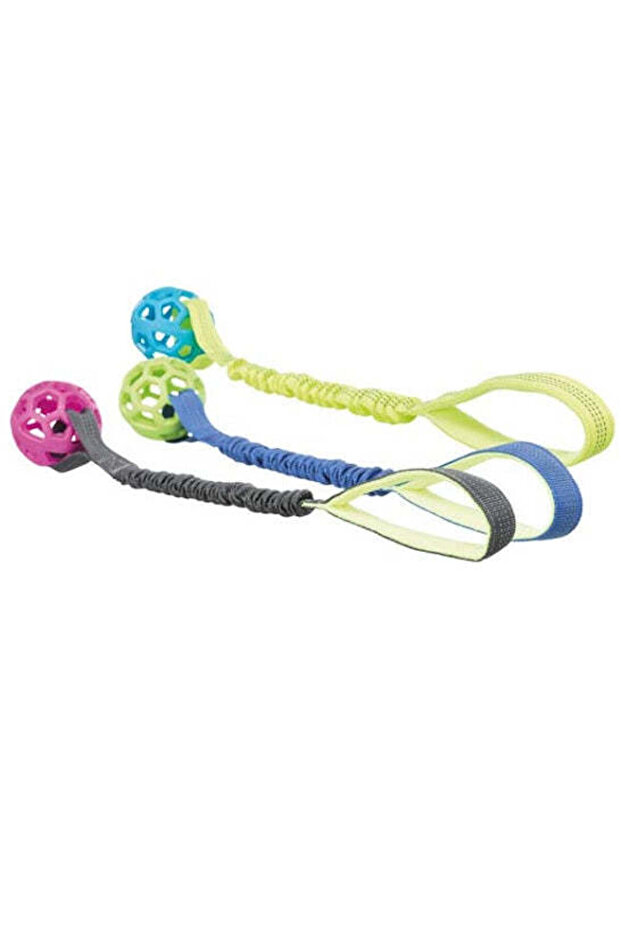 Bungee Tugger with Ball Toy for Dogs