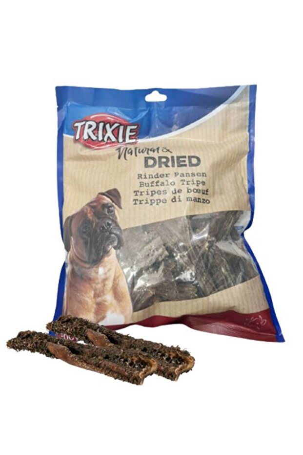 Dried Buffalo Tripe Dog Treats 500G