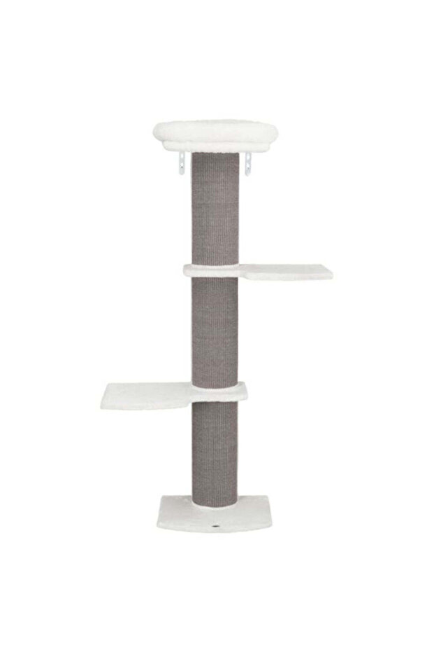 Acadia Cats Scratching Post Grey & White 46x37x160cm