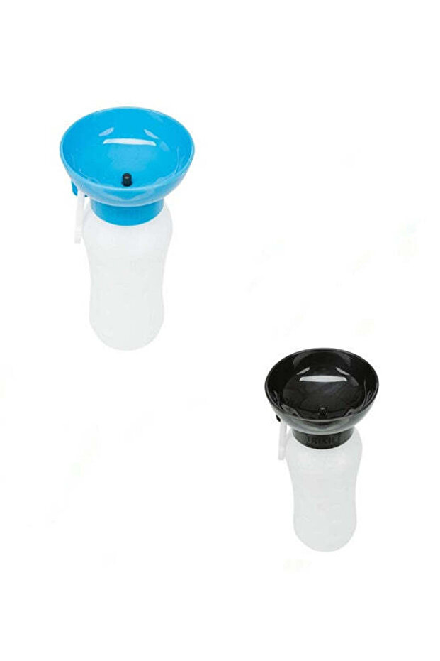 Bottle with Drinking Bowl for Dogs