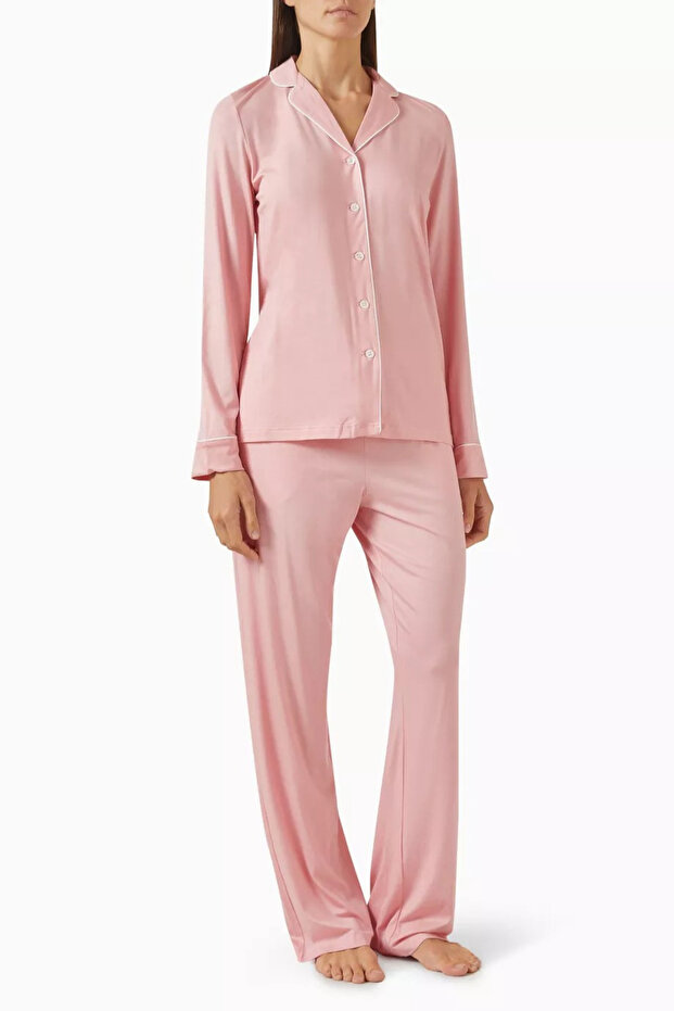 Lara 9 Modal Pajama Set Soft and Breathable Elegance