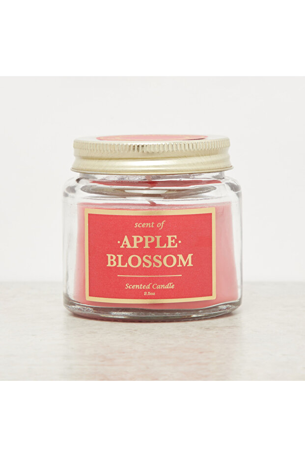 Apple Blossom Scented Jar Candle - 70 gms