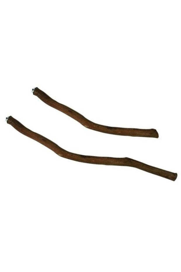 Natural Living Wooden Perch for Birds