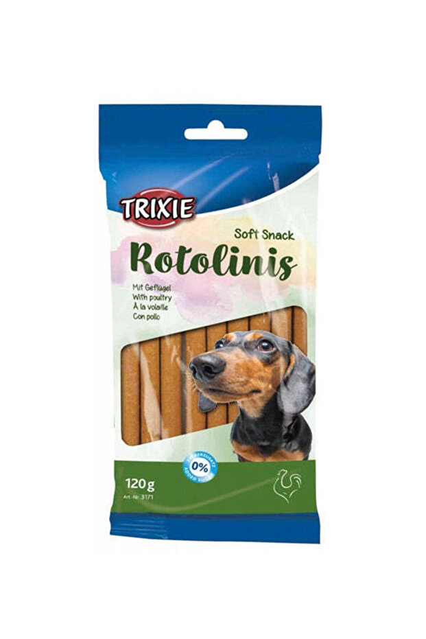 Rotolinis Poultry Dog Treats 120G