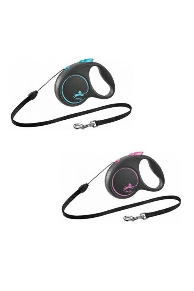 flexi BLACK DESIGN Cord Leash