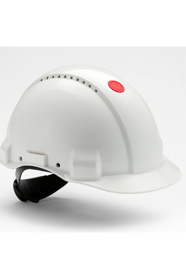 Adjustable Vented Hard Hat Work Safety Hat Construction Helmet Protective Headgear White