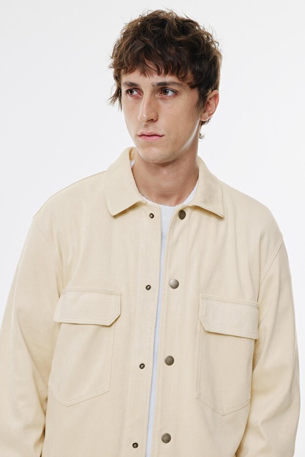 Suni Süet Ceket - 5